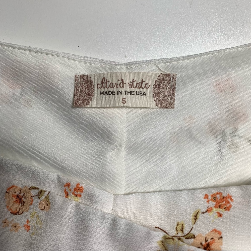 NWOT Altar’d State floral printed skort Size S - Picture 2 of 5